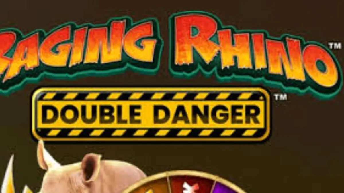 Pemandangan padang rumput Afrika yang megah di slot Raging Rhino Double Danger